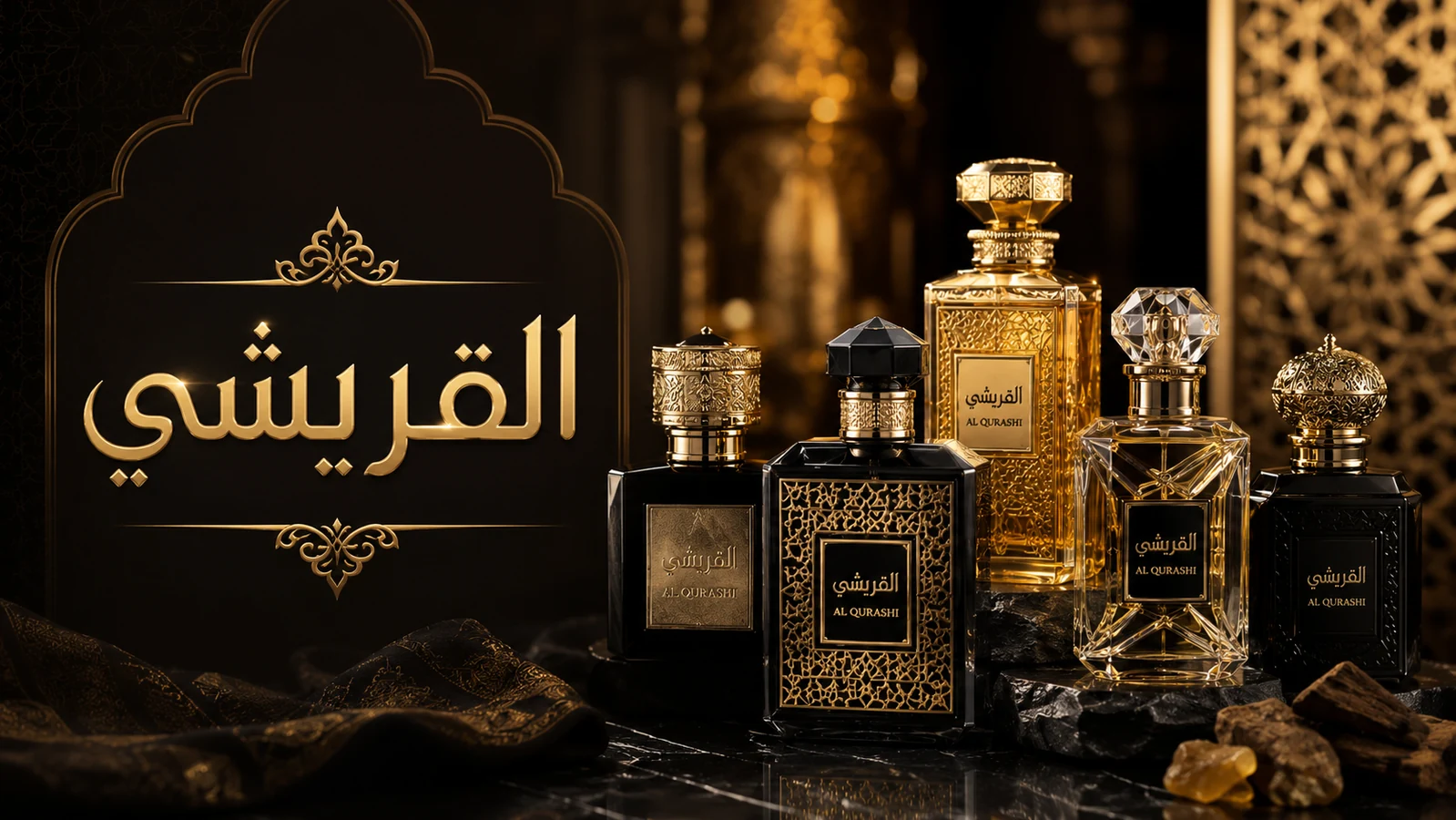 تشكيلة القريشي الفاخرة من العطور الشرقية
